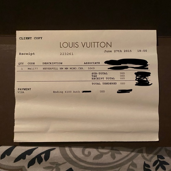 ❤️✨FULL SET✨❤️ Louis Vuitton Neverfull MM Cherry! - Picture 16 of 16